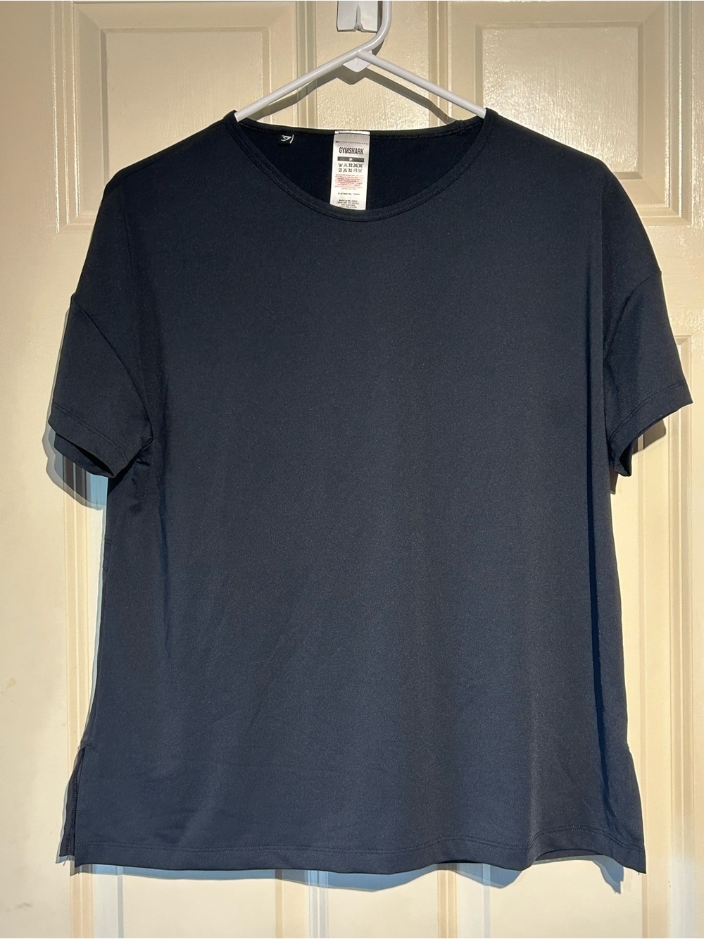 Gymshark Cinch Back Womens Large Short Sleeve Shirt Performance Stretch